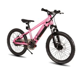 20” Pink Electric Bike For Teenagers