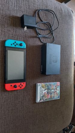 NINTENDO SWITCH Game Included.