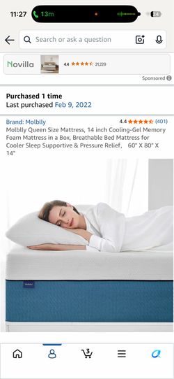 Moving Sale – Like New Queen Mattress + Heavy-Duty Platform Bed Frame