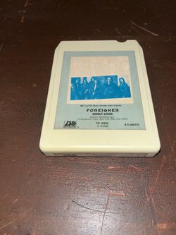 Foreigner Double Vision 8 Track Tape 