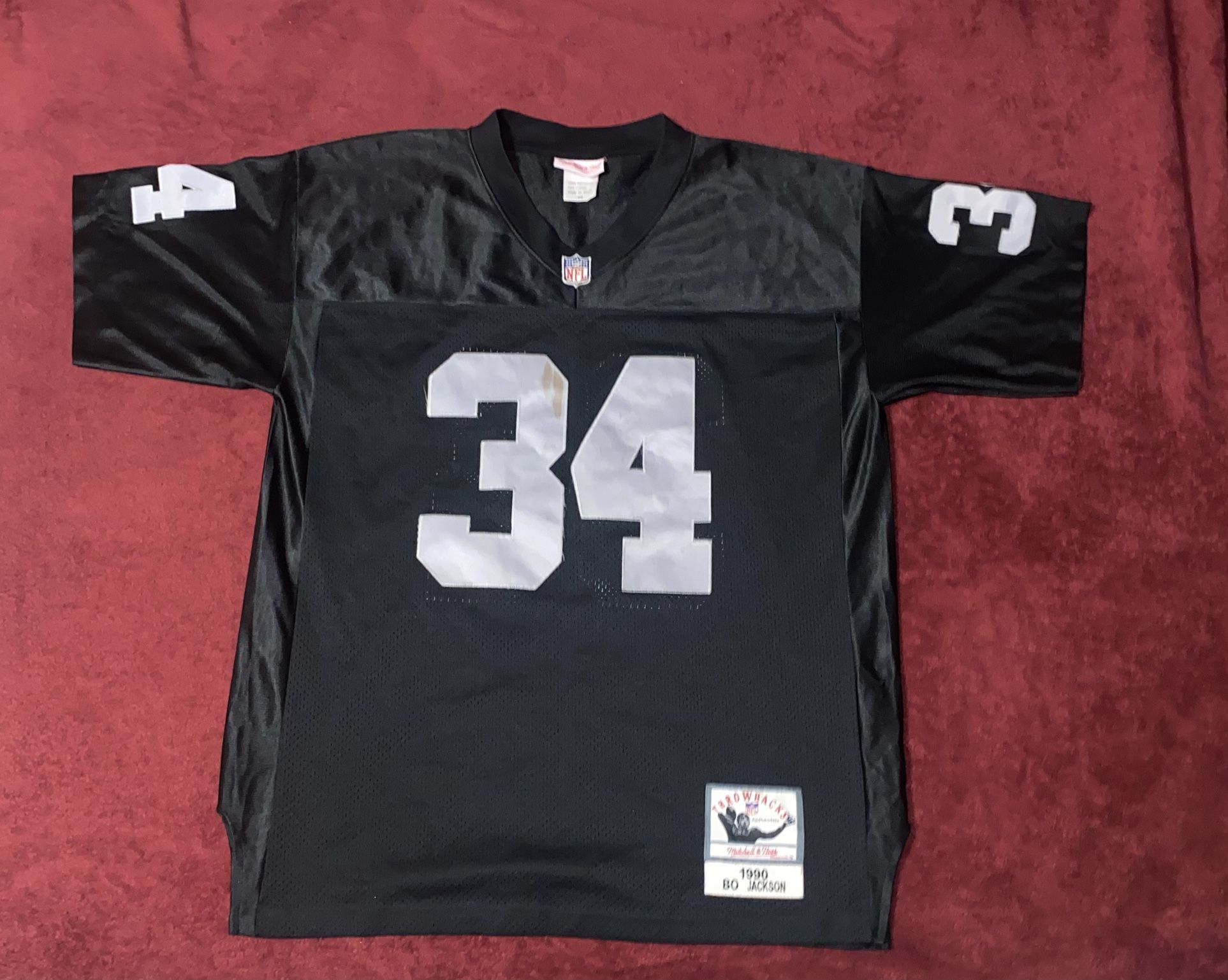 Bo Jackson Authentic Vintage Jerseys Bo Jackson Raiders Jersey
