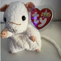 TY Beanie Baby Cheezer, Mint Condition