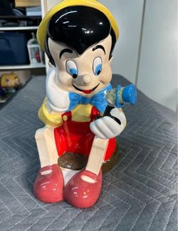 Pinocchio vintage cookie jar