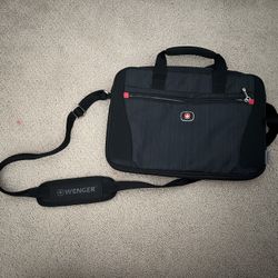 Swiss gear Wegner 16 Inch Slim Laptop Bag With Shoulder Strap - Fits Up To 16” Laptop (recommend 15.6 Or Smaller)