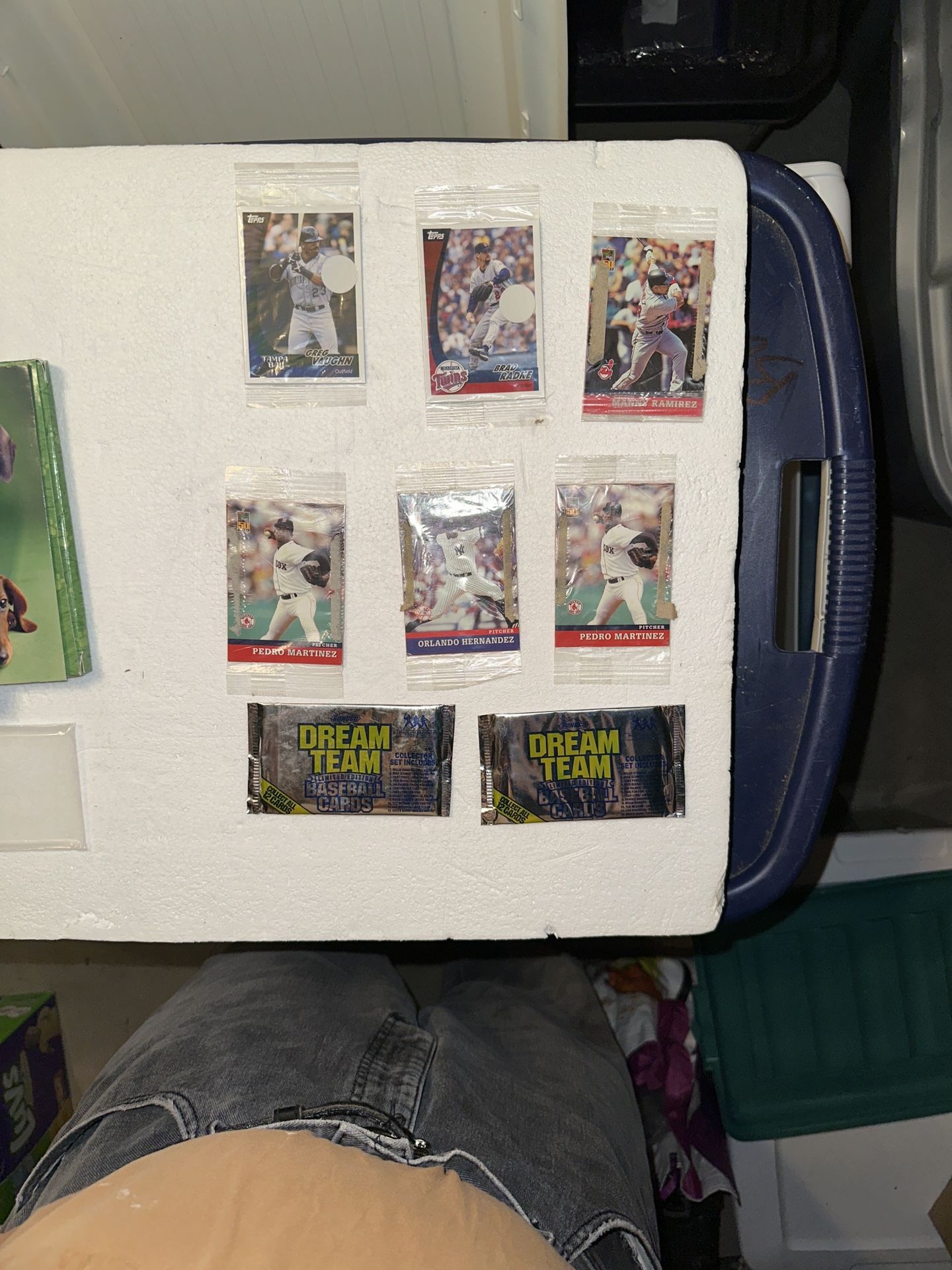 Vintage Topps and Sunoco Dream Team Baseball Cards 