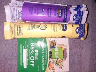 Two 4 Packs Of Enfomil And 65% Off Hello Fresh Card