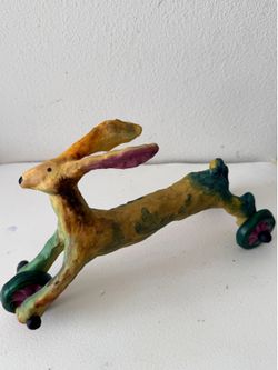 Judie Bomberger folk art sculpture, “Ralph”