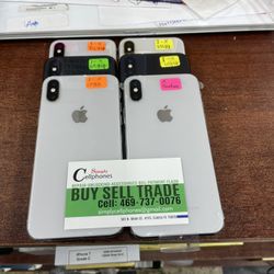 IPhone X  64gig Unlocked 