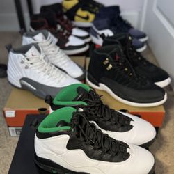 Jordan's 1, 10, 12, And Dunks