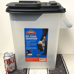 Dog Or Cat Airtight Pet Food Container Dispenser