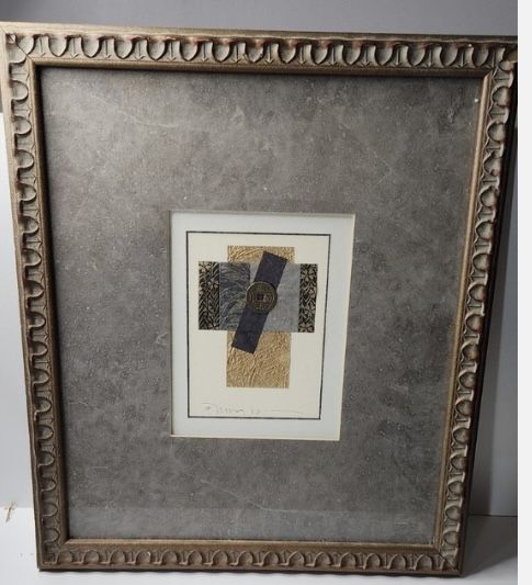 Vintage Untitled Mixed Media Collage”