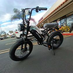 HappyRun G50 Electric Bike | 750W Motor | 48V 18Ah Battery | 31 MPH | 68‐Mile Range |