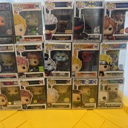 Anime Funko Lot 