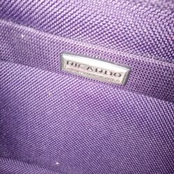 Purple Used Suit Case