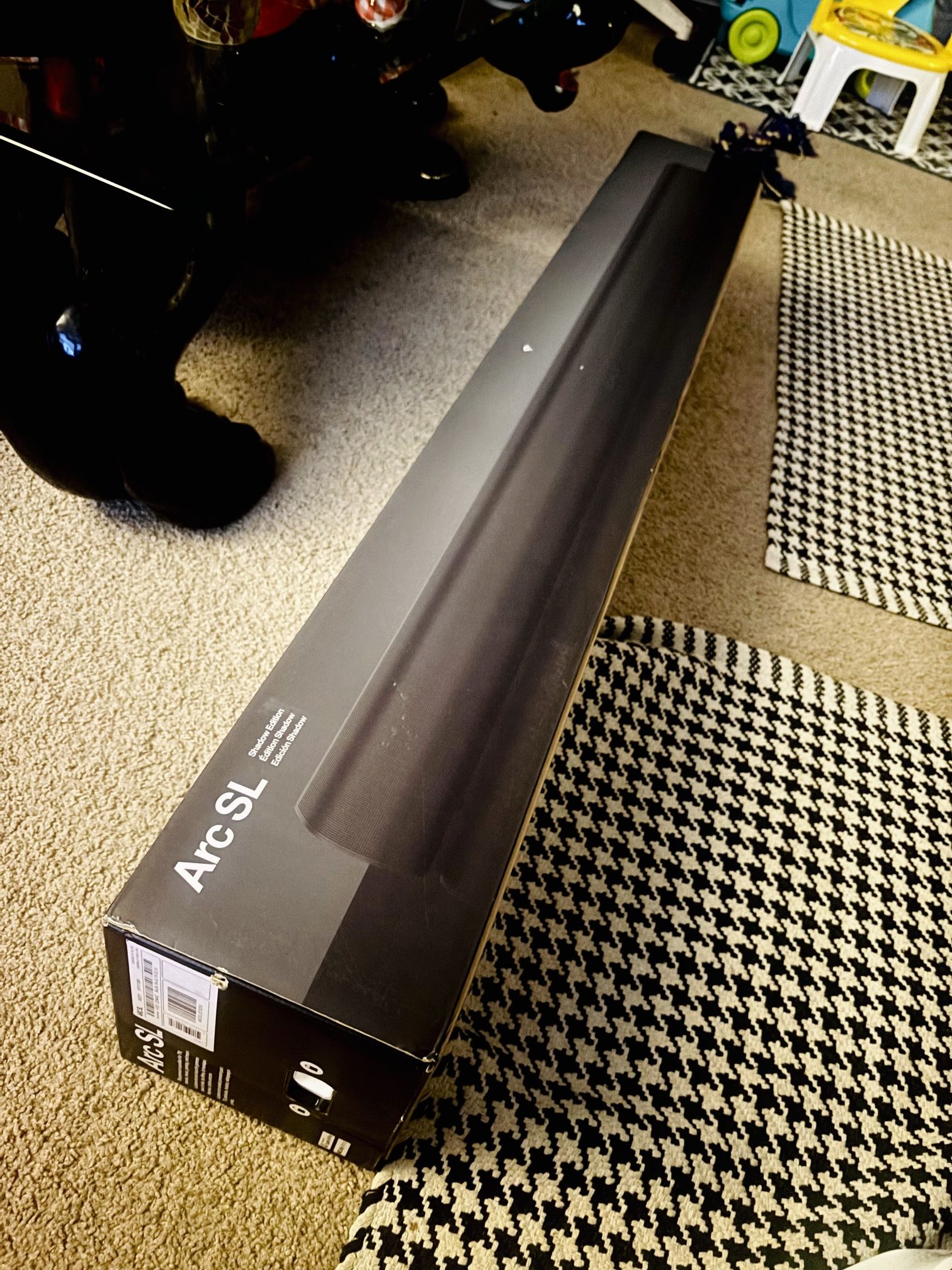 Sonos Arc SL (Shadow Edition) Soundbar β Dolby Atmos, 3D Surround, WiFi, AirPlay 2 | Premium Home Theater Audio