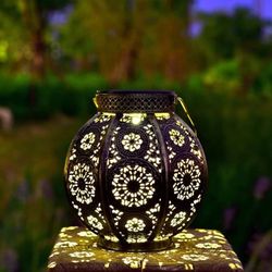 Brand New Solar Lantern LED Light Patio Decoration 