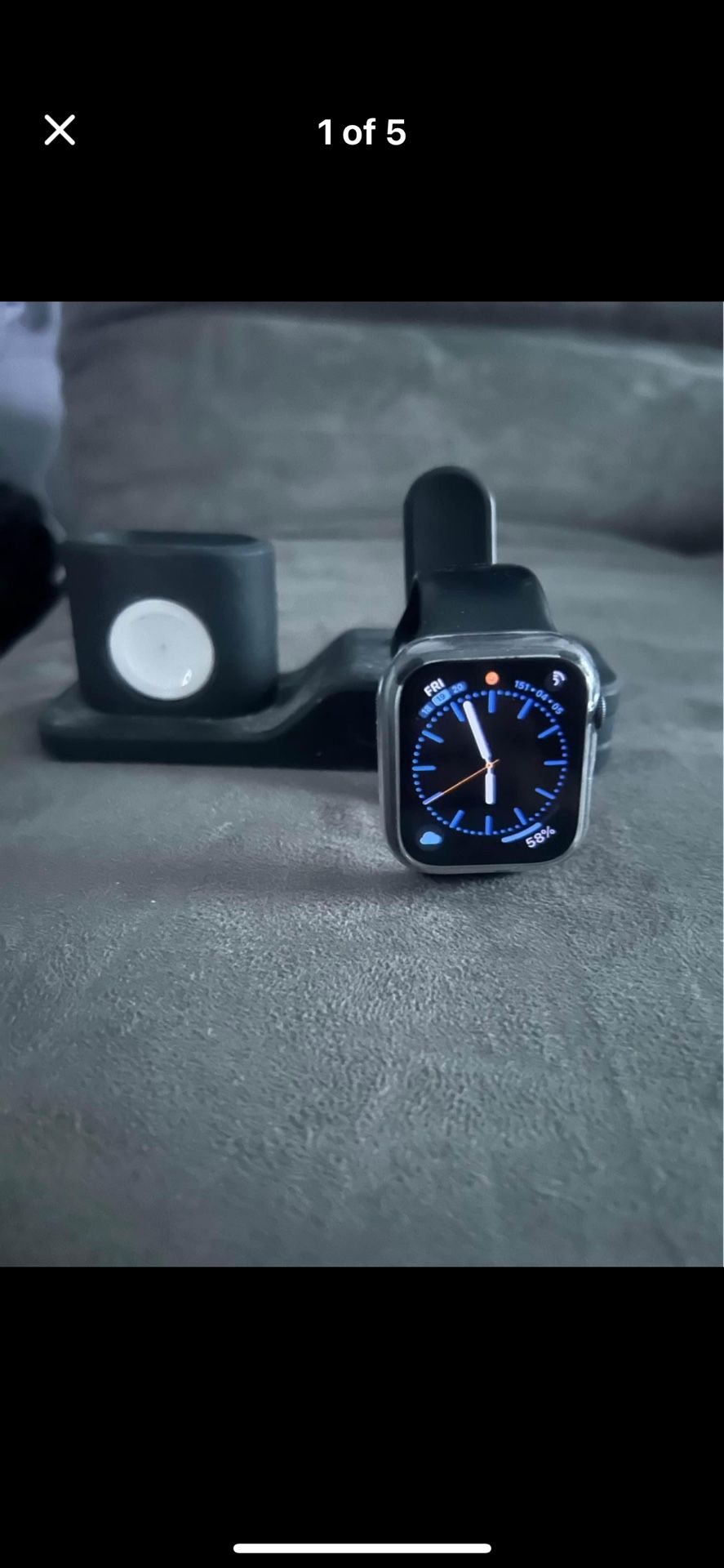 Series 6 44m Black Apple Watch