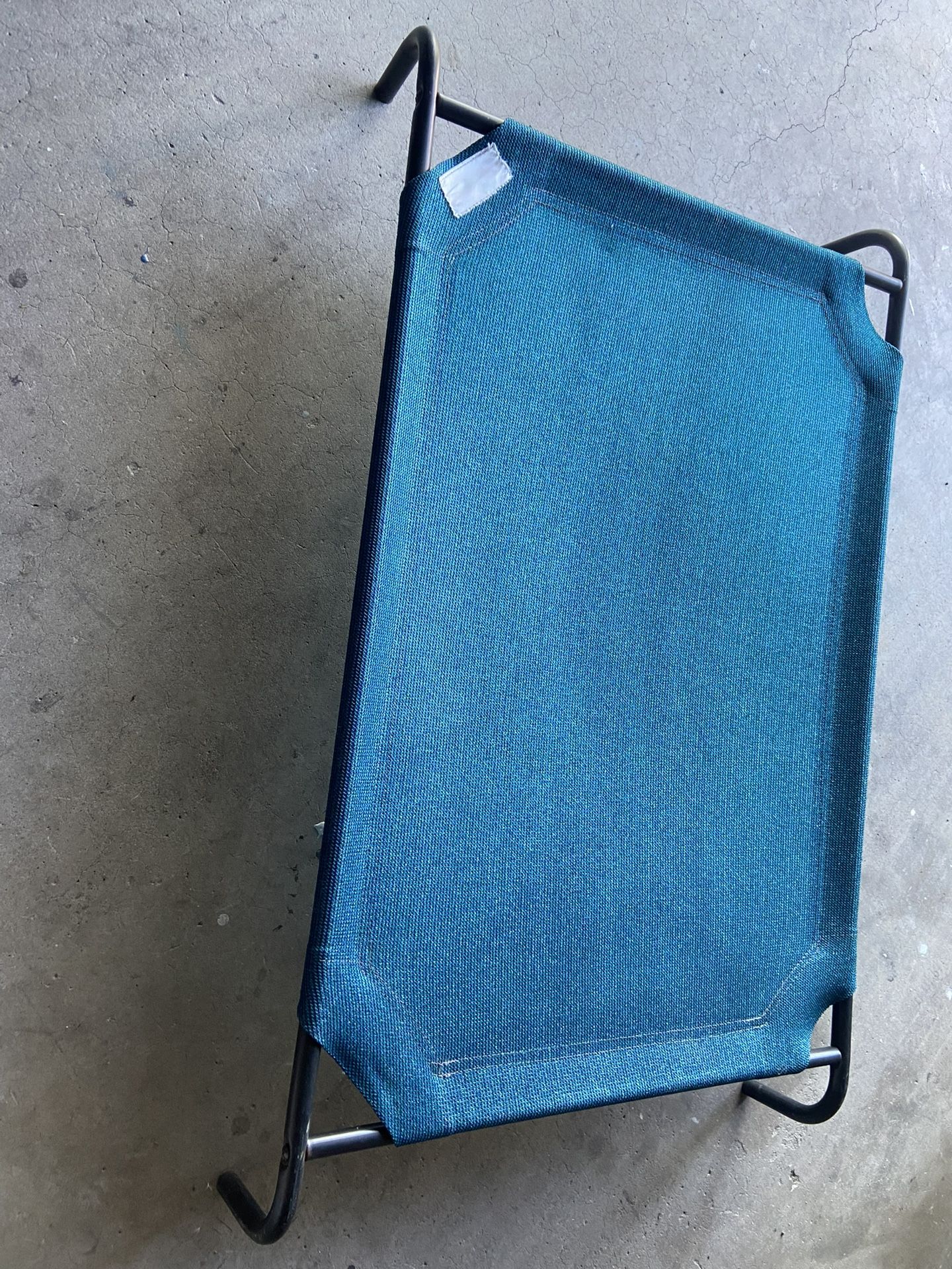 Dog Cot And Sliding Glass Dog Door Panel $20 Each