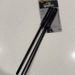 BRAND NEW Guy Fieri Barbecue Set Of 4 Skewers Nonstick # 5112453