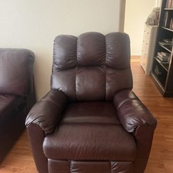 Leather Recliner 
