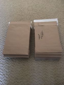 Brown Padded mailing envelopes 6 x 9” pack of 20