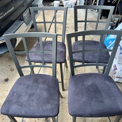 X4 Metal Barstools 