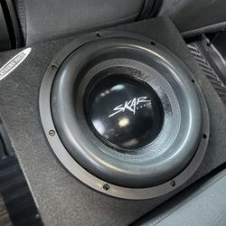 Skar Audio 12” Subwoofer With Sealed Box 
