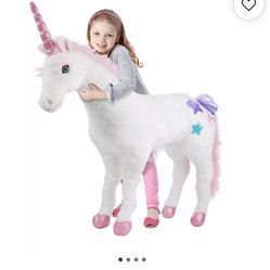 Melissa & Doug Large Stuffed Unicorn 