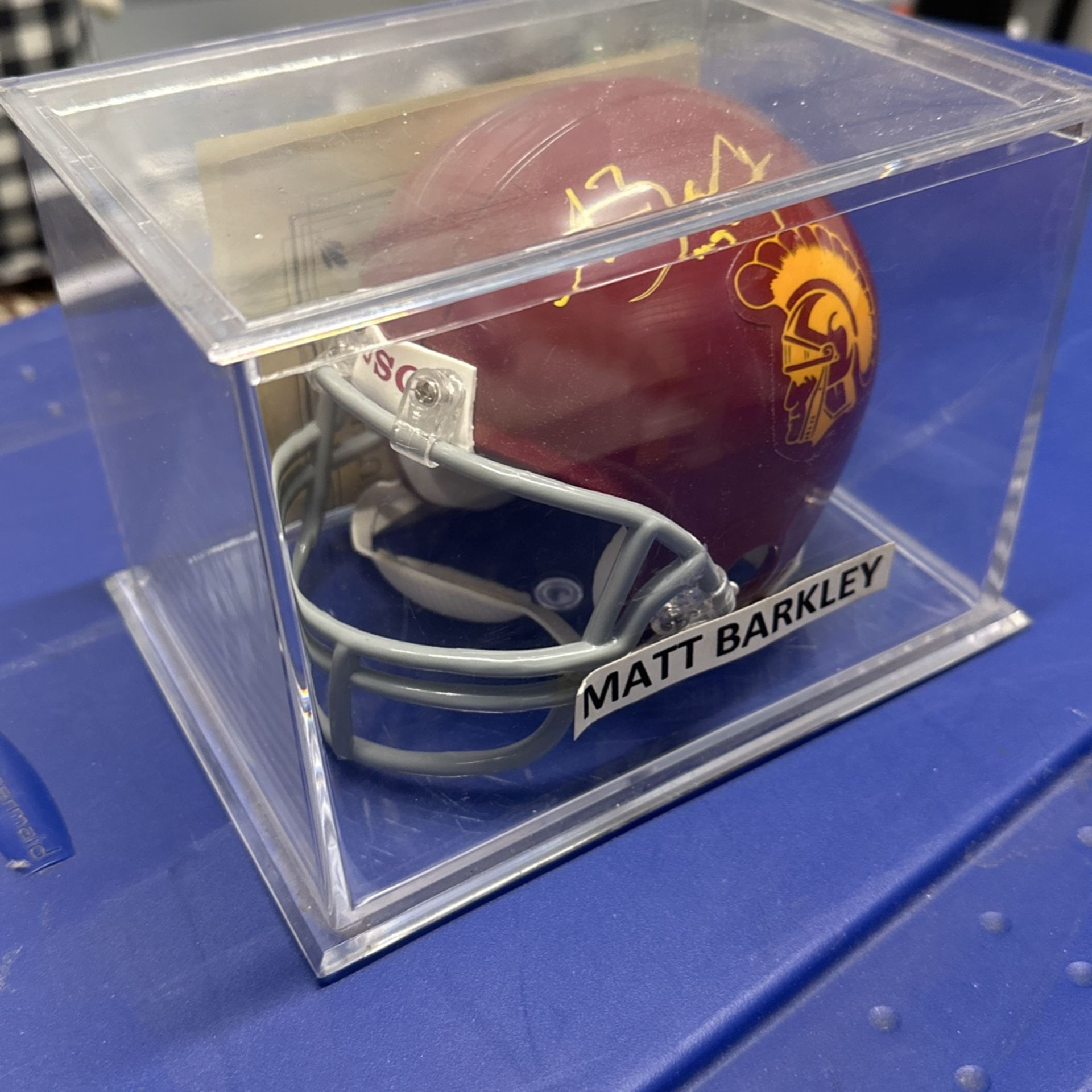 Signed And Authenticated Mini Helmet