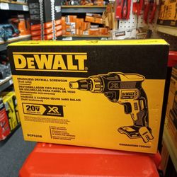 DEWALT 20V MAX LITHIUM-ION XR BRUSHLESS DRYWALL SCREWGUN (TOOL ONLY)