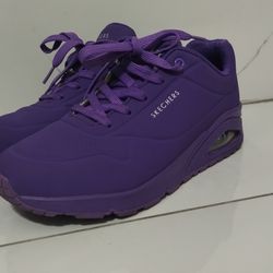 Womens Sketchers Street Uno Night Shades Purple