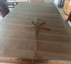 Glass for table