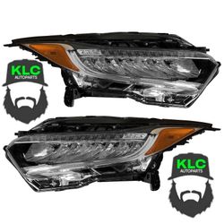 For 2019 2020 2021 2022 Honda HRV HR-V Front Headlight Assembly LED Left Right Pair