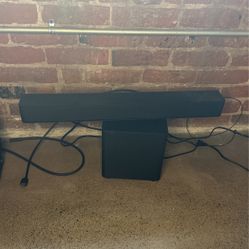 Vizio Subwoofer and Sound Bar