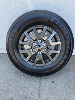2026 Toyota 4Runner OEM 17” Wheels & Yokohama Geolandar Tires – Set of 4