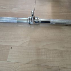 New Cable machine curl bar attachment