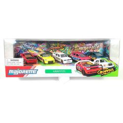NEW 2025 Majorette Graffiti Edition 5-Pack 1:64 Scale Diecast Model Cars
