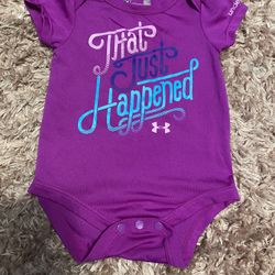 Inderarmour Jumpsuit 3-6 Months