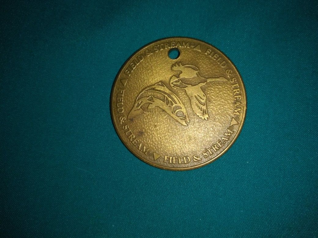 Field & Stream Classic Collector's Series-Whitetail Deer-Bronze NRA Coin-Rare!