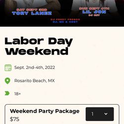 Papas and Beer Labor Day Weekend Tickets
