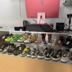 Various Off White Jordans And Travis Scott  Jordan Sneakers 