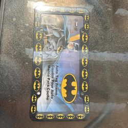 Batman License ( Auto Tag Frame )