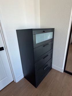 IKEA black 4- Drawer Dresser - Great condition