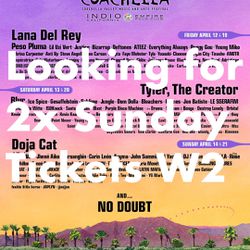Coachella Weekend 2 Sunday 