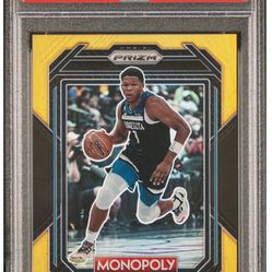 2022 PANINI PRIZM MONOPOLY | BLACK GOLD PRIZM [#4/5] POP: 1