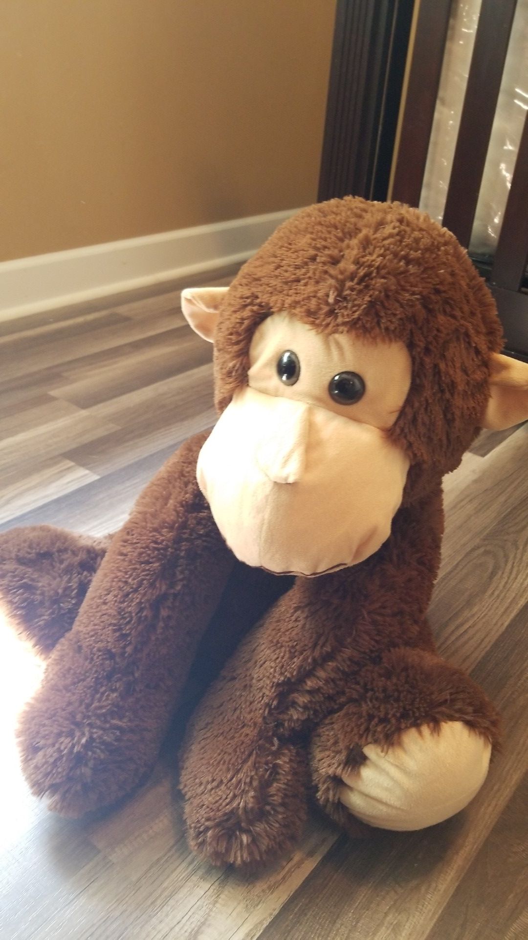 Large monkey plush