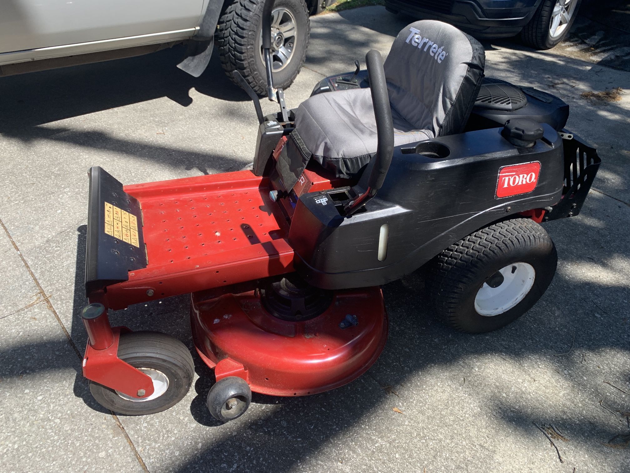 Toro 42” zero turn mowers