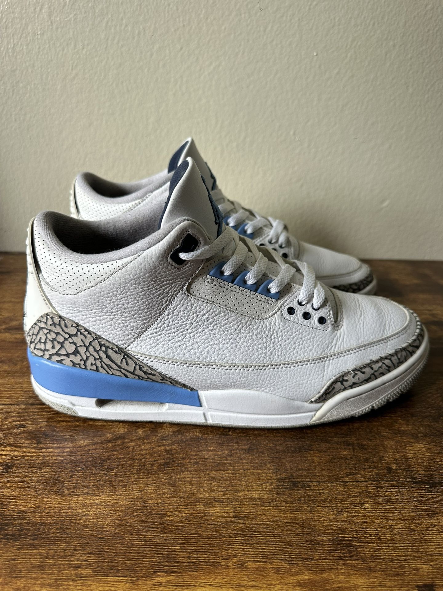 Jordan 3 UNC Size 10.5 Men’s