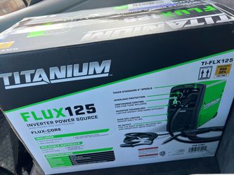 Titanium flux 125 inverter weldeder
