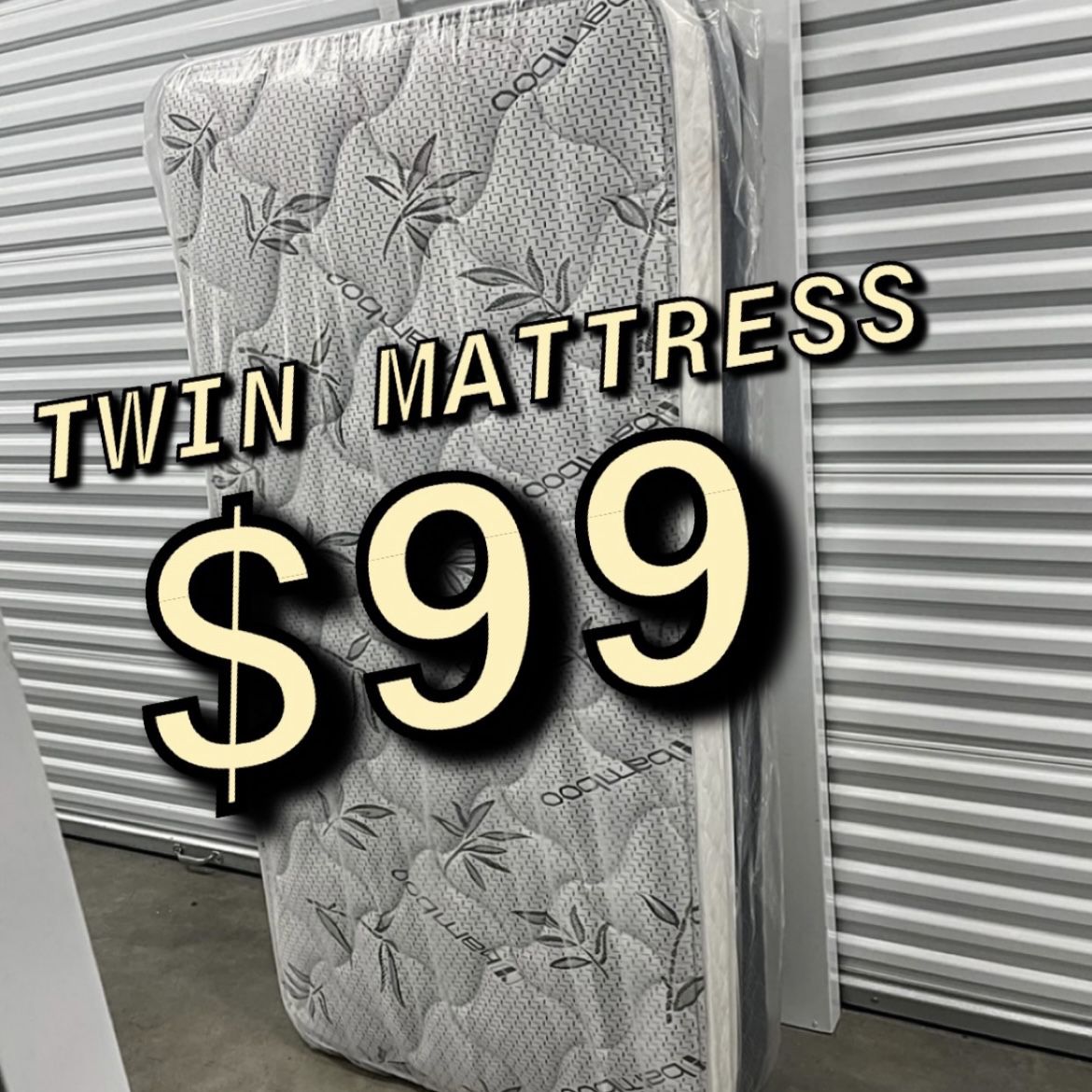 Twin Mattress For $100